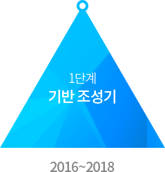 1단계 기반 조성기 : 2016~2018